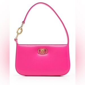 💎NWT💎 MCM Mini Mode Travia Leather Shoulder Bag, Fuschia Purple